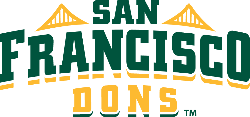 San Francisco Dons 2012-Pres Wordmark Logo iron on paper